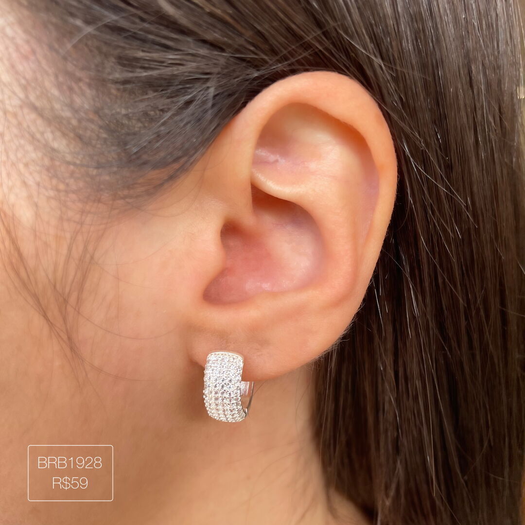 Argola Neymar Prateada